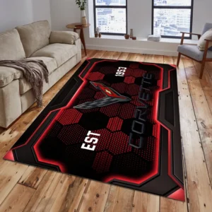 chevrolet corvette rug gift for chevrolet corvette lovers gift for him husband boyfriend car3102132563 owj7r