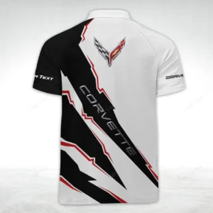 chevrolet corvette zipper polo shirt gift for chevrolet corvette lovers gift for gift for him husband boyfriend car128021025065 anu71