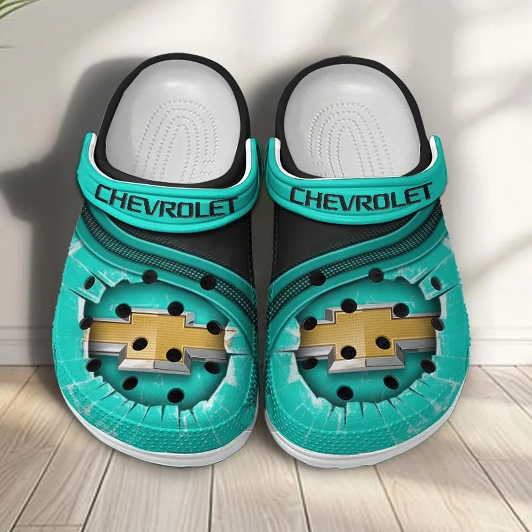 chevrolet crocs clogs men women gift for chevrolet fan car188032025112 cyan niseg