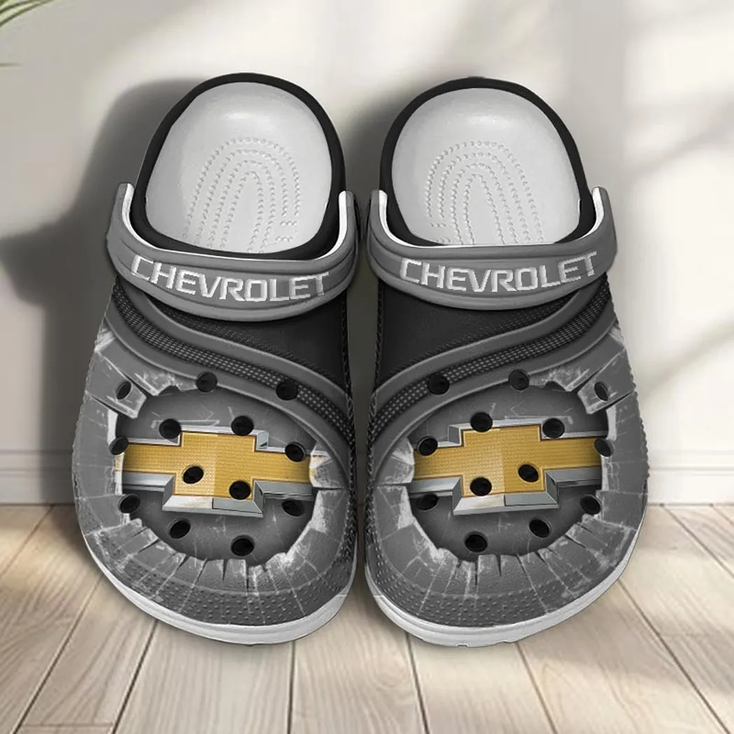 chevrolet crocs clogs men women gift for chevrolet fan car188032025112 gray