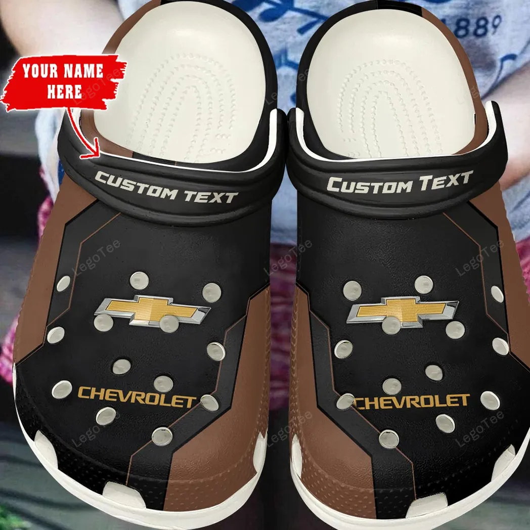 chevrolet crocs gift for chevrolet lovers gift for him husband boyfriend brown car140021225561 2 byaor