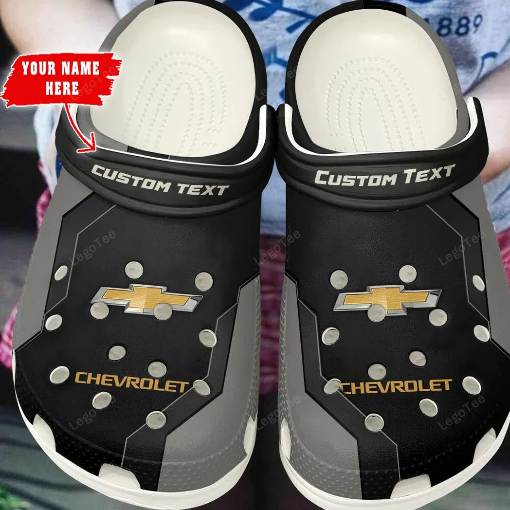 chevrolet crocs gift for chevrolet lovers gift for him husband boyfriend gray car140021225561 4 1bogp