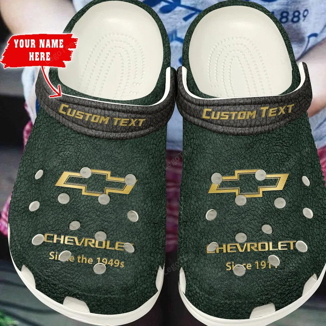 chevrolet crocs gift for chevrolet lovers gift for him husband boyfriend green car141021225674 5 lf7dk