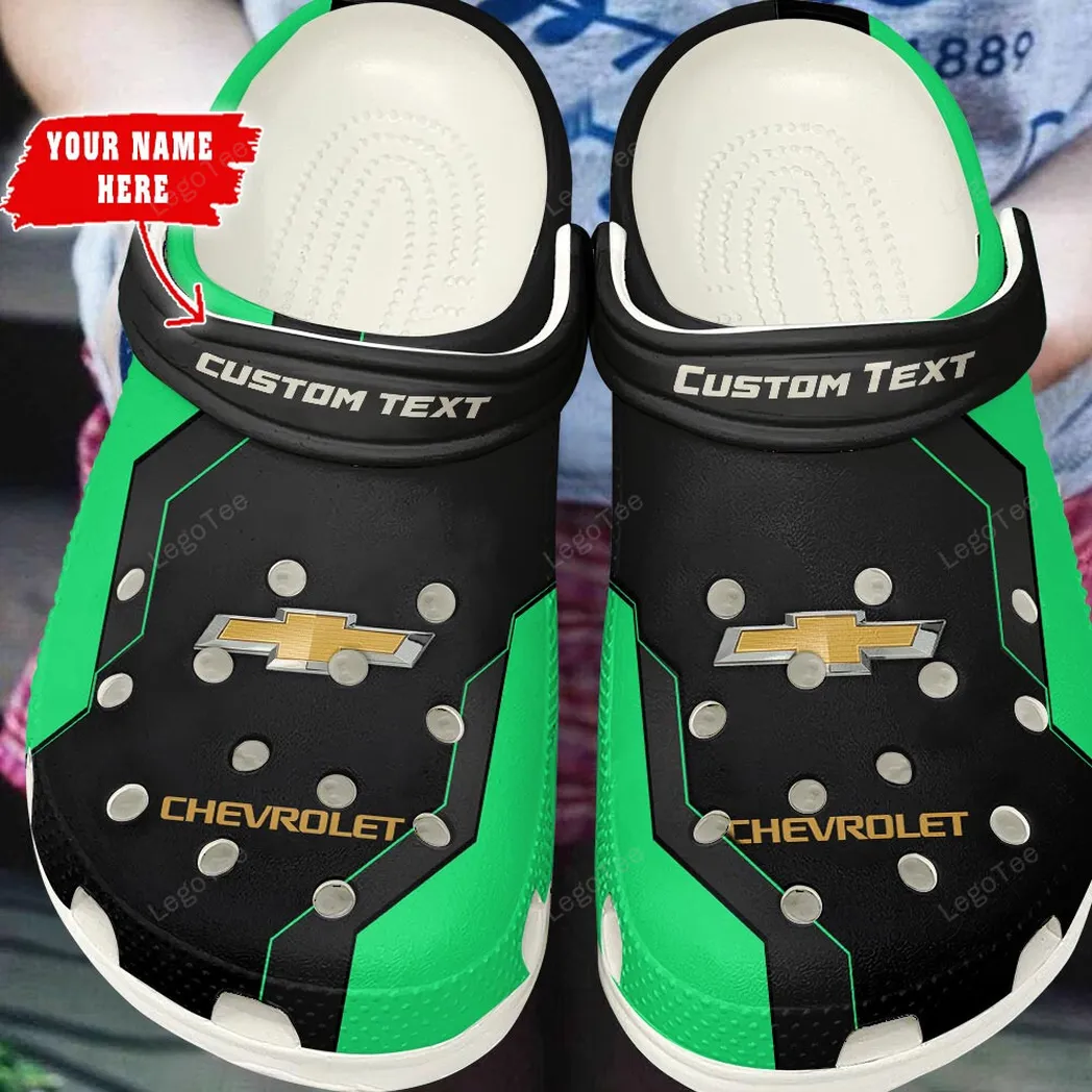 chevrolet crocs gift for chevrolet lovers gift for him husband boyfriend kelly green car140021225561 6