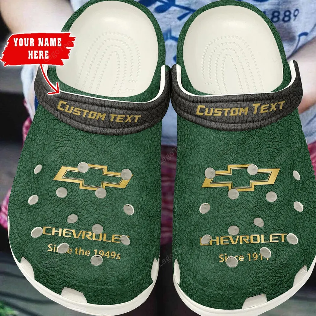 chevrolet crocs gift for chevrolet lovers gift for him husband boyfriend kelly green car141021225674 6