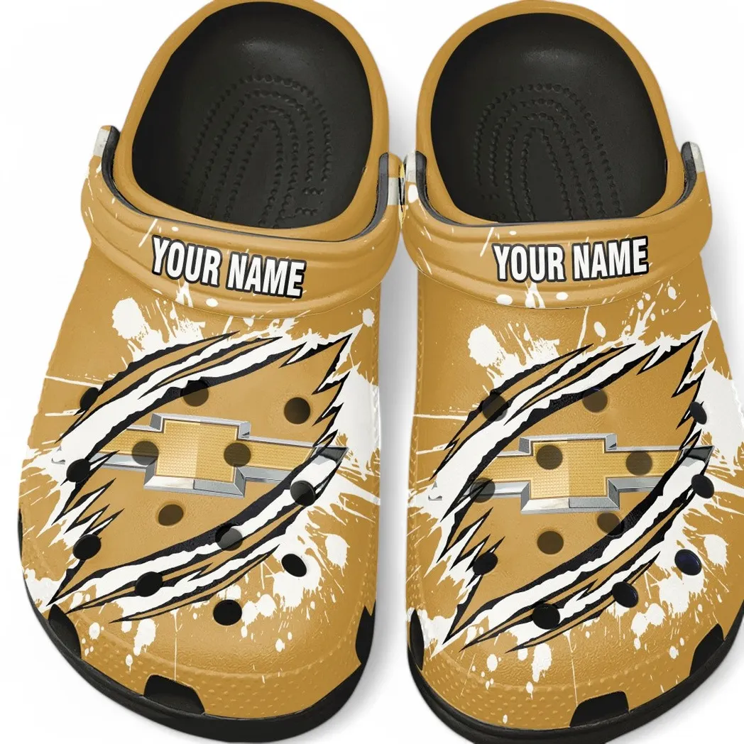 chevrolet crocs gift for chevrolet lovers gift for him husband boyfriend car5602192514 black