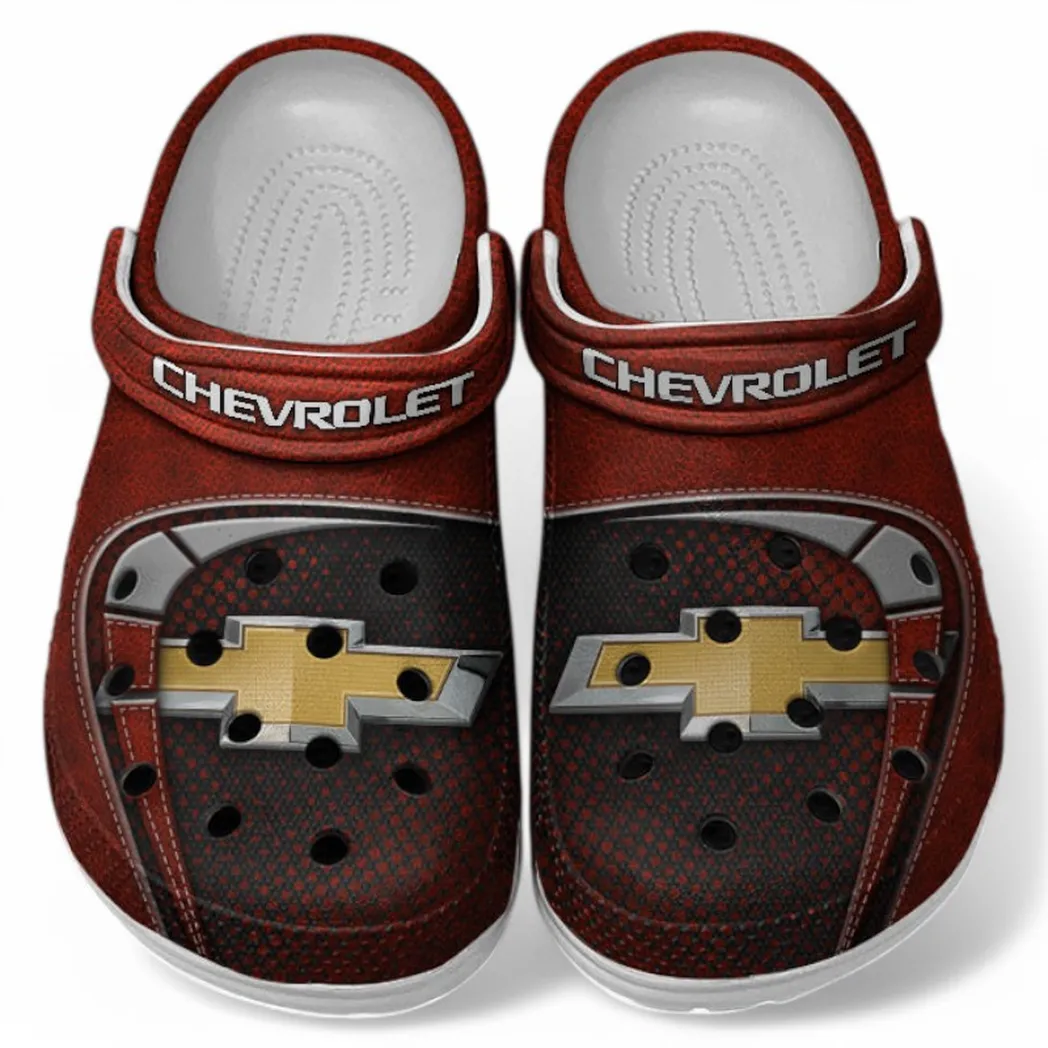 chevrolet crocs sandals for men women gift for chevrolet fan car177031425556 red ee563
