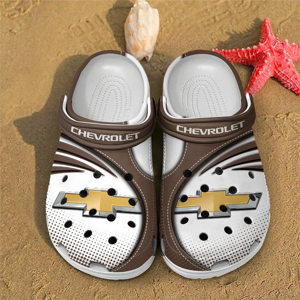 chevrolet crocs sandals for men women gift for chevrolet fan car181031525690 brown scf0o