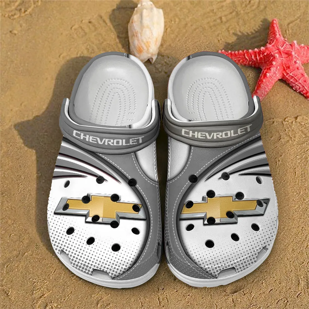 chevrolet crocs sandals for men women gift for chevrolet fan car181031525690 gray 6jtua