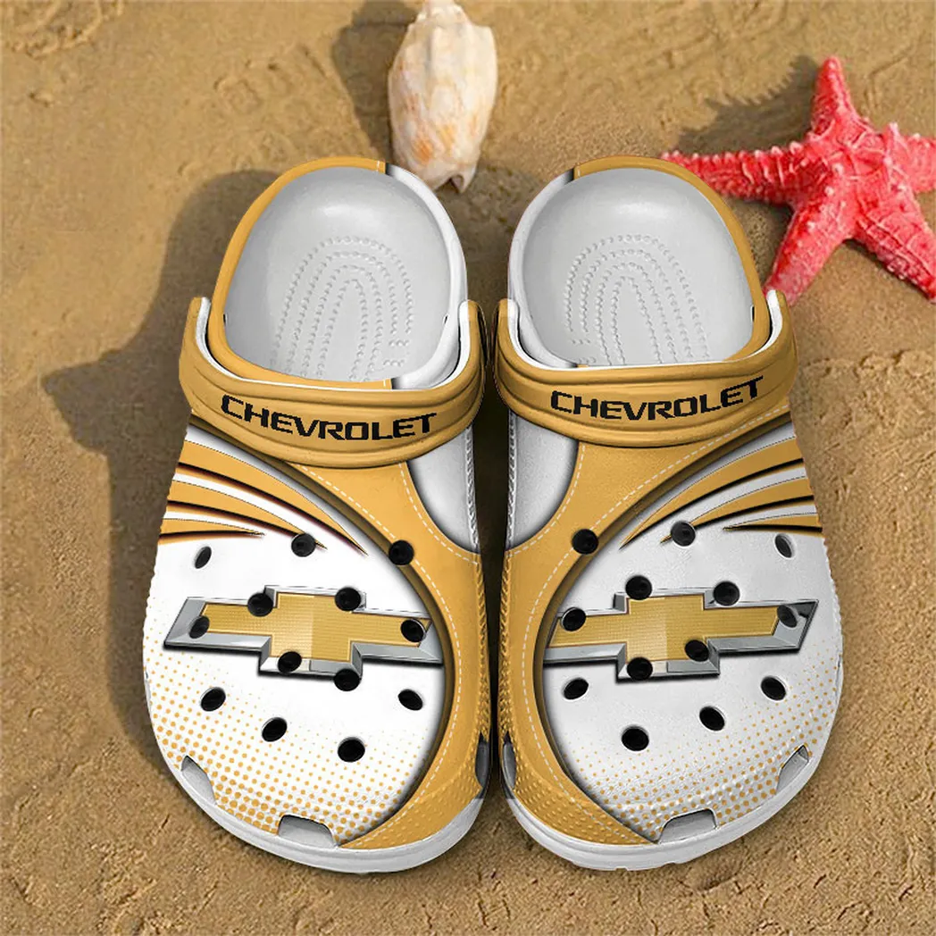 chevrolet crocs sandals for men women gift for chevrolet fan car181031525690 yellow 88lpg