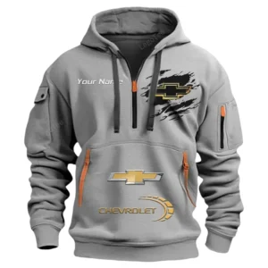chevrolet half zip hoodie car113021425786 best gift for him husband boyfriend gray rjmgw