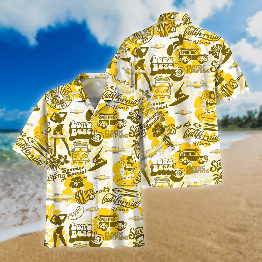 Chevrolet Hawaiian Shirt For Men, Gift For Chevrolet Lovers CAR201030725563