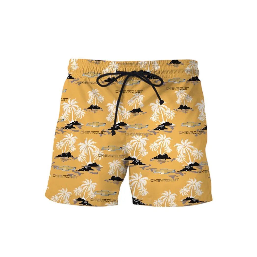 chevrolet hawaiian shirt set for men gift for chevrolet lovers gift for him husband boyfriend car144021125460 1 encgz