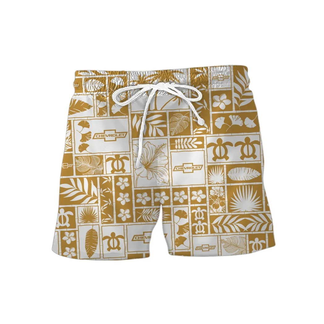 chevrolet hawaiian shorts gift for chevrolet lovers gift for him husband boyfriend car35021425031 2 ar5du
