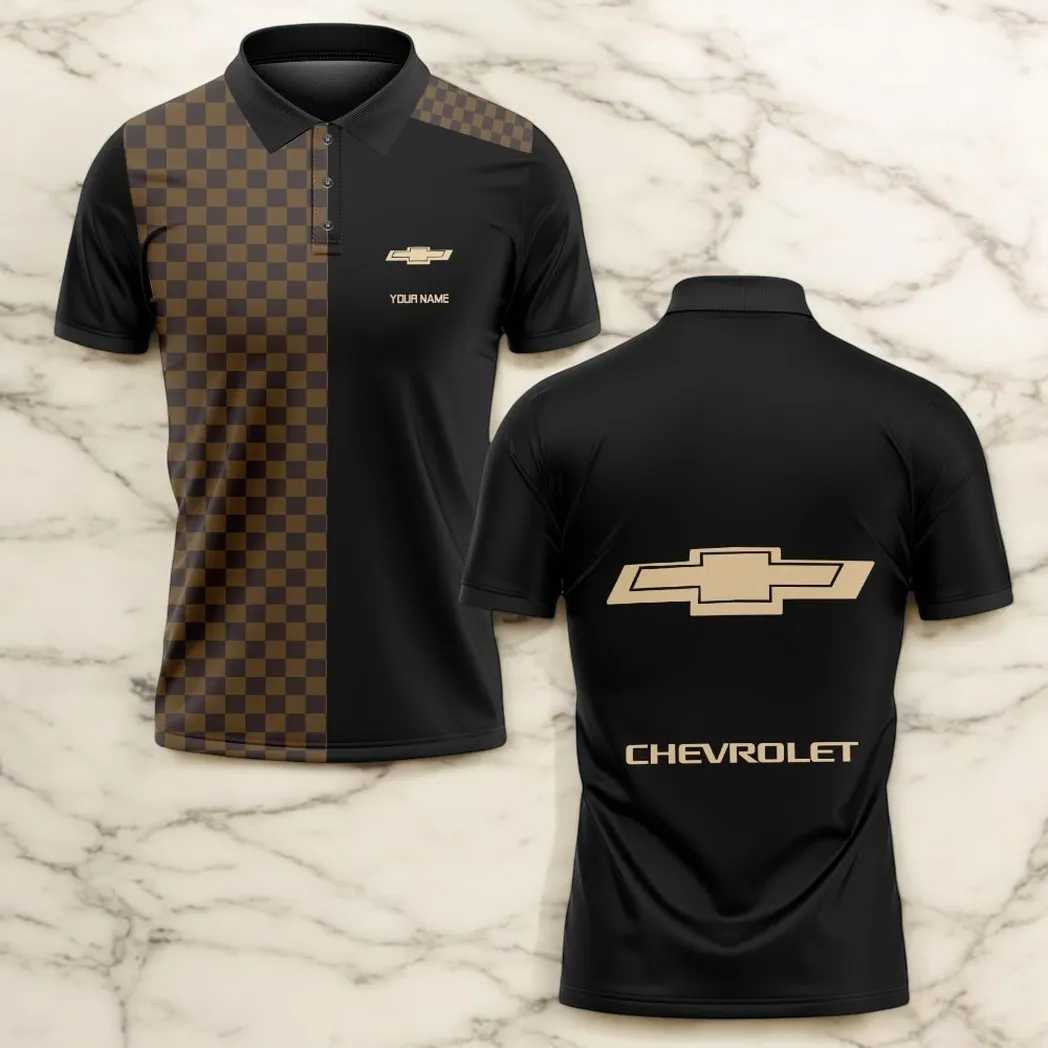 chevrolet polo shirt lv style gift for chevrolet lovers car176022525890 ni2ks