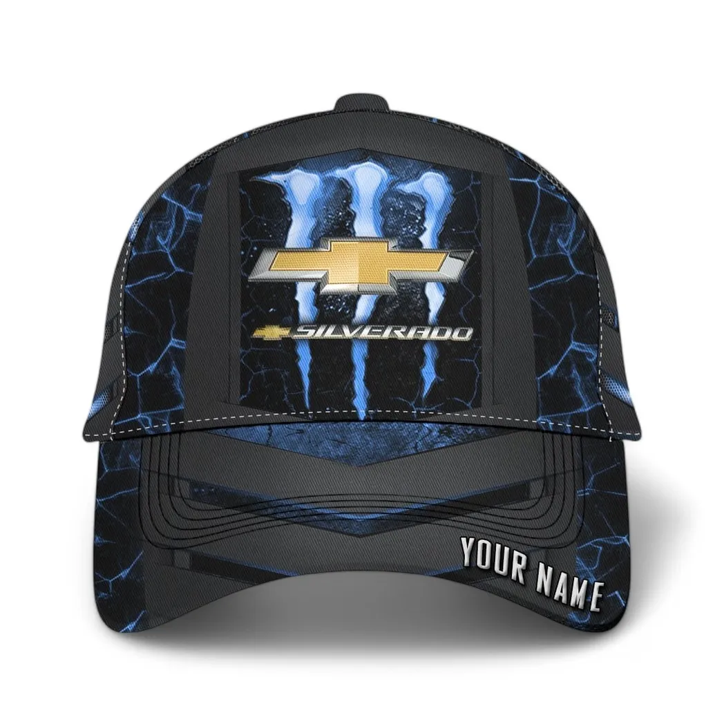 Chevrolet Silverado Classic Cap, Gift For Chevrolet Silverado Lovers, Gift For Him, Husband, Boyfriend CAR6502202516 - Blue
