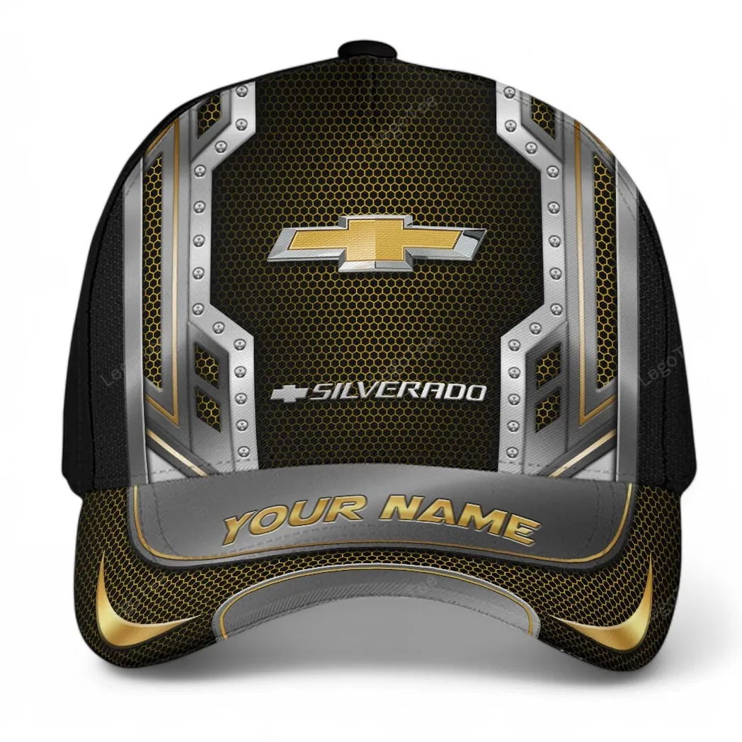 Chevrolet Silverado Classic Cap, Gift For Chevrolet Silverado Lovers, Gift For Him, Husband, Boyfriend CAR99031025163 - Yellow