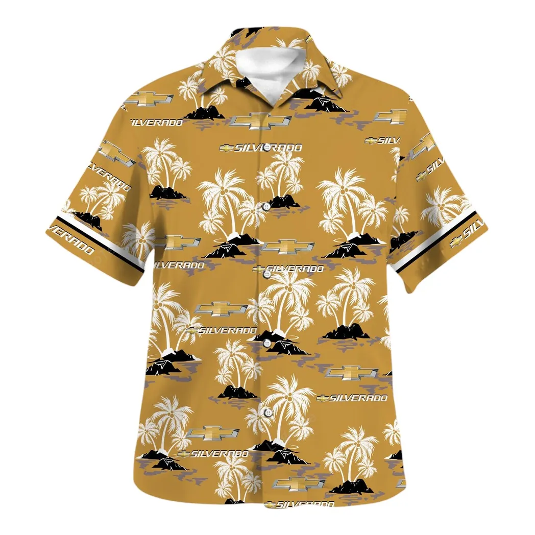 chevrolet silverado hawaiian shirt for men gift for chevrolet silverado lovers gift for him husband boyfriend car144021125487 2