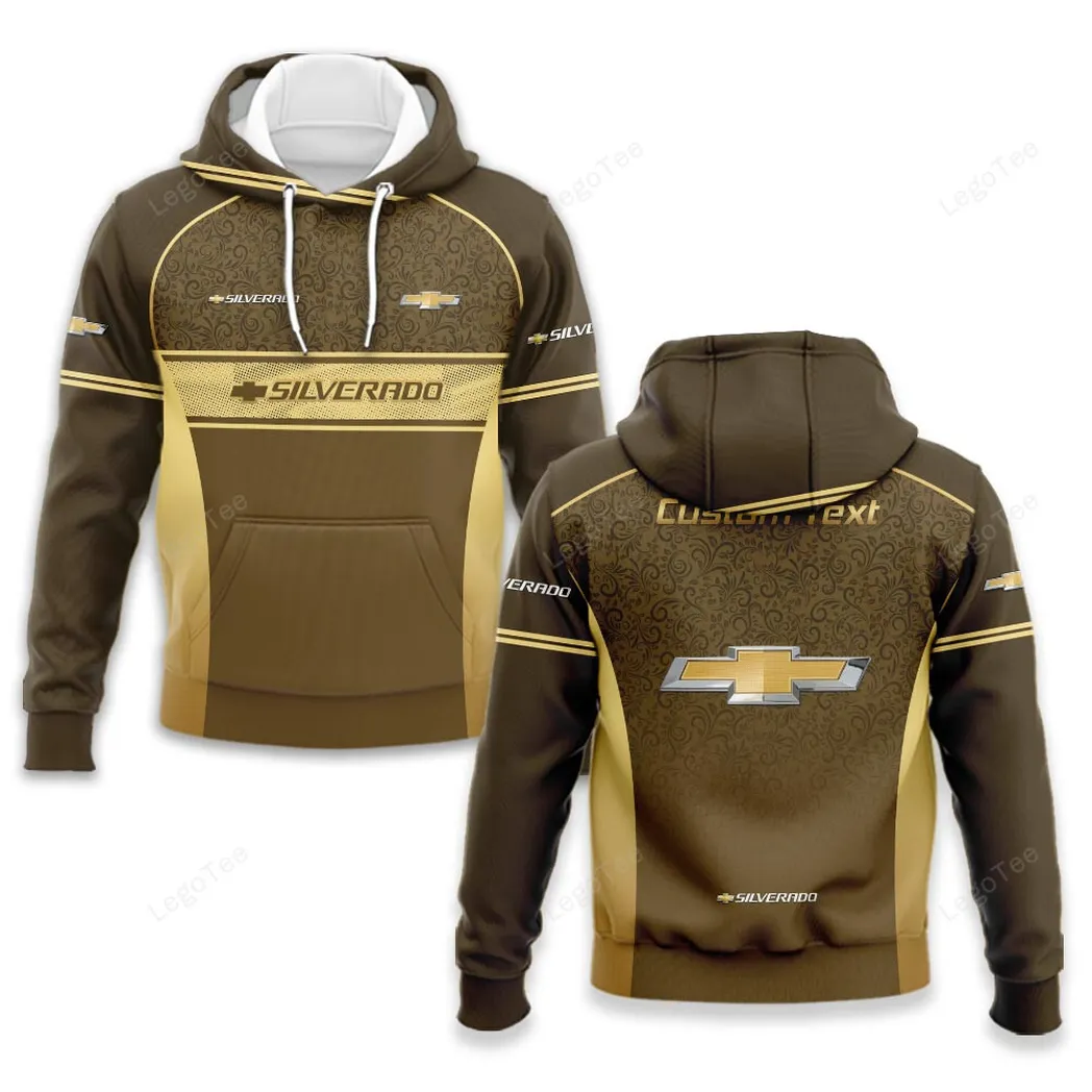 Chevrolet Silverado Hoodie, Gift For Chevrolet Silverado Lovers, Gift For Him, Husband, Boyfriend CAR137021325919-5