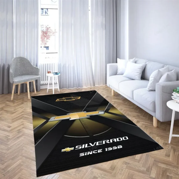 chevrolet silverado rug gift for chevrolet silverado lovers gift for him husband boyfriend car133021225569 3mvhz