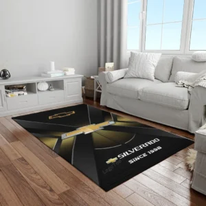 Chevrolet Silverado Rug, All Over Print Carpet For Chevrolet Silverado Lovers CAR133021225569