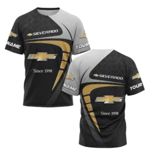 chevrolet silverado t shirt gift for chevrolet silverado lovers gift for him husband boyfriend car11603032514 kvwo1