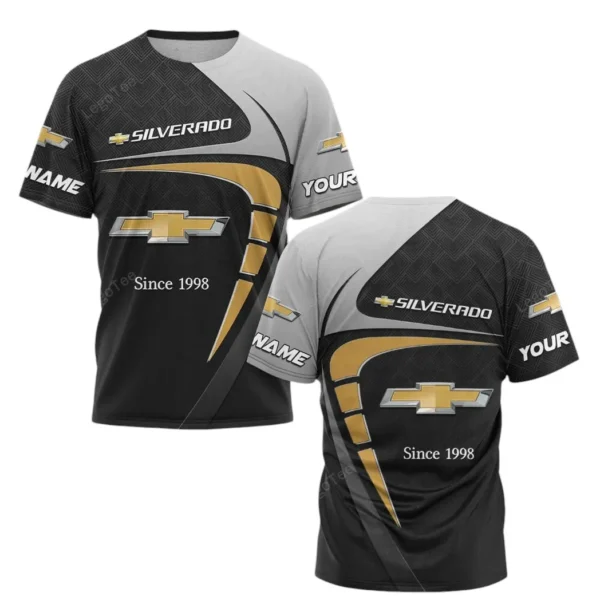 chevrolet silverado t shirt gift for chevrolet silverado lovers gift for him husband boyfriend car11603032514 kvwo1