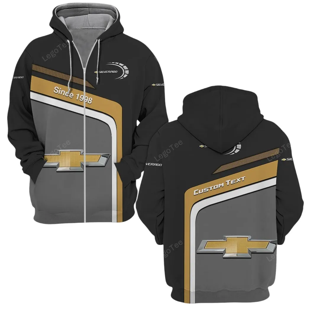 chevrolet silverado zipper hoodie gift for chevrolet silverado lovers gift for him husband boyfriend car11103032514 wmpa3