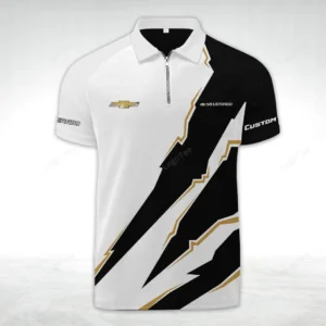 chevrolet silverado zipper polo shirt gift for chevrolet silverado lovers gift for gift for him husband boyfriend car128021025059 f4vsh