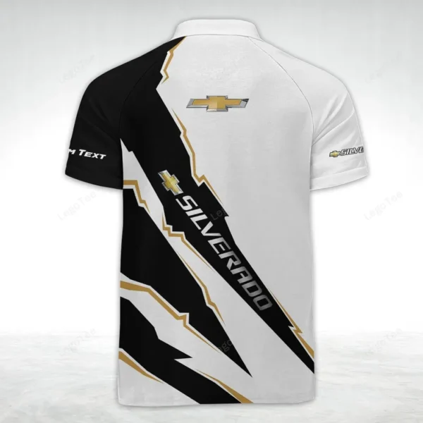chevrolet silverado zipper polo shirt gift for chevrolet silverado lovers gift for gift for him husband boyfriend car128021025059 nqhyg