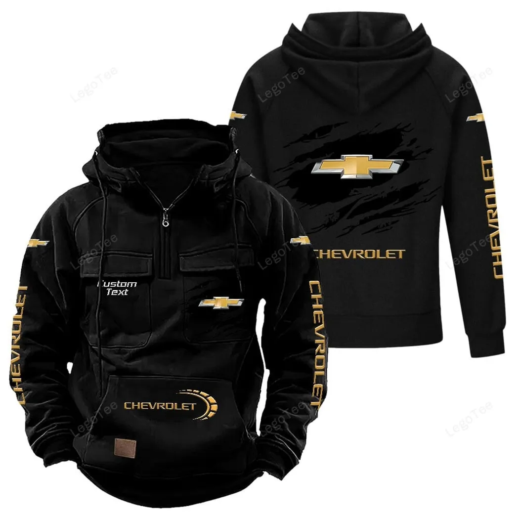 chevrolet tactical quarter zip hoodie gift for chevrolet lovers gift for him husband boyfriend black car122021425008 2 mg2i7