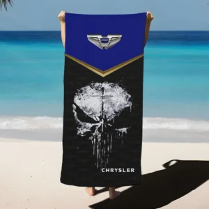 Chrysler Beach Towel, Gift For Chrysler Fan CAR17302252510
