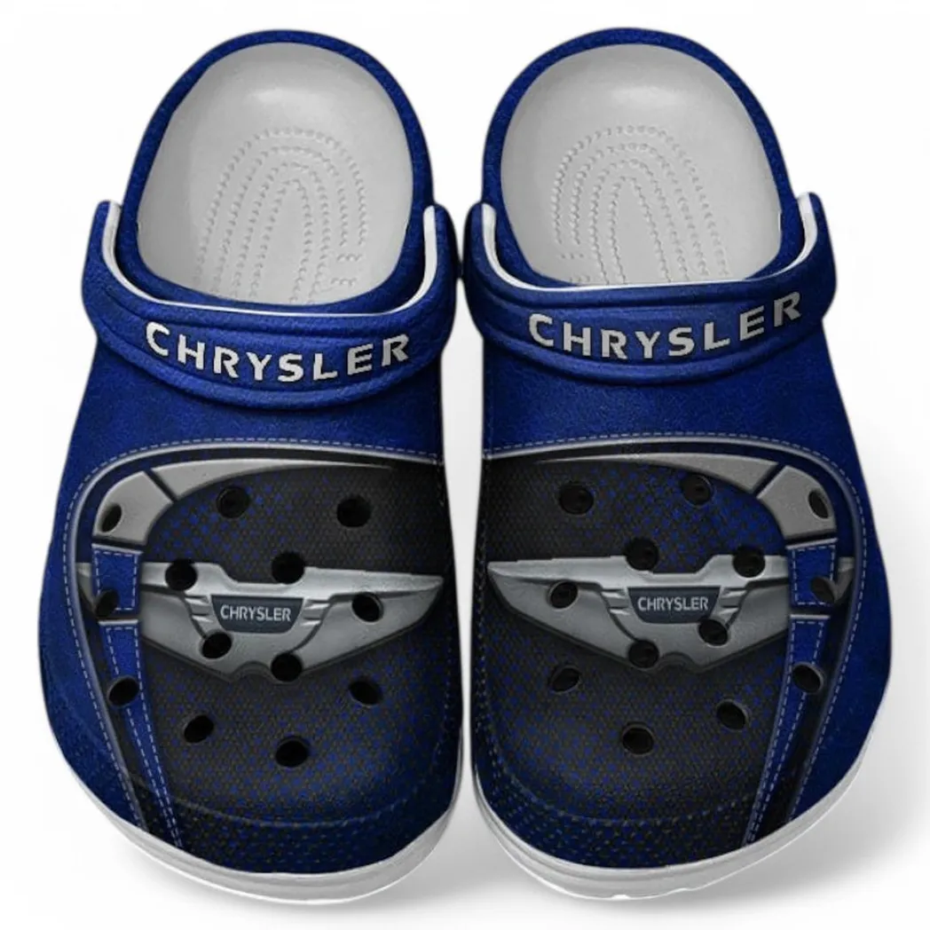 chrysler crocs sandals for men women gift for chrysler fan car177031425597 blue ktagz