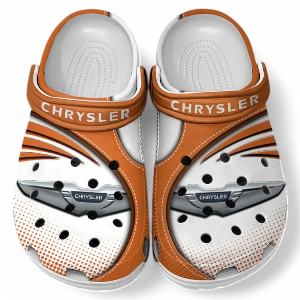 chrysler crocs sandals for men women gift for chrysler fan car181031525746 orange rvawu