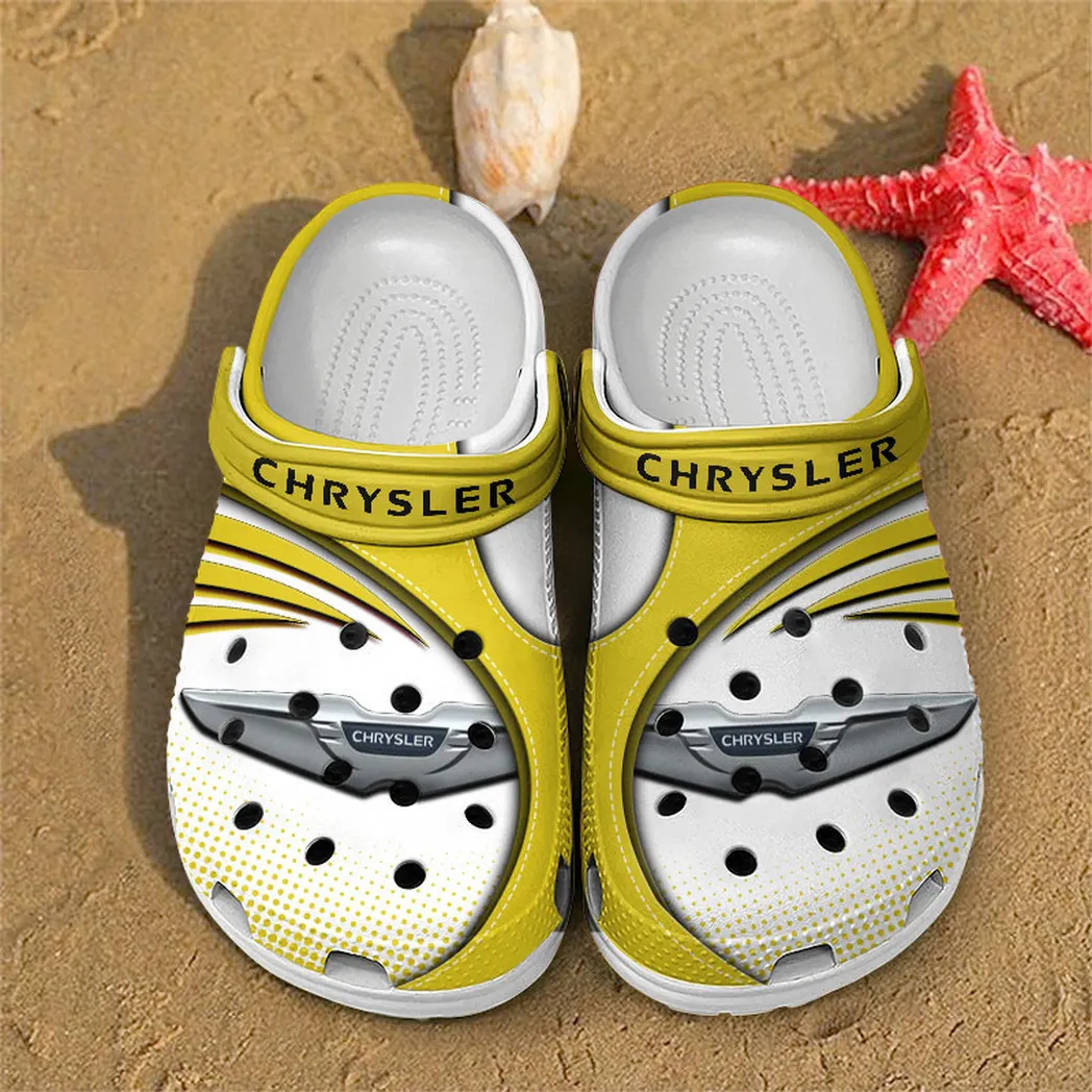 chrysler crocs sandals for men women gift for chrysler fan car181031525746 yellow 2ulnr