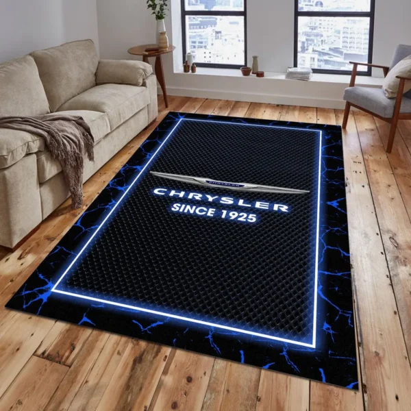 chrysler rug gift for chrysler lovers gift for him husband boyfriend car5202192514 blue nchym