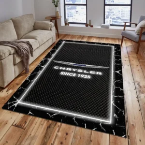 Chrysler Rug, All Over Print Carpet For Chrysler Lovers CAR5202192514 - Grey