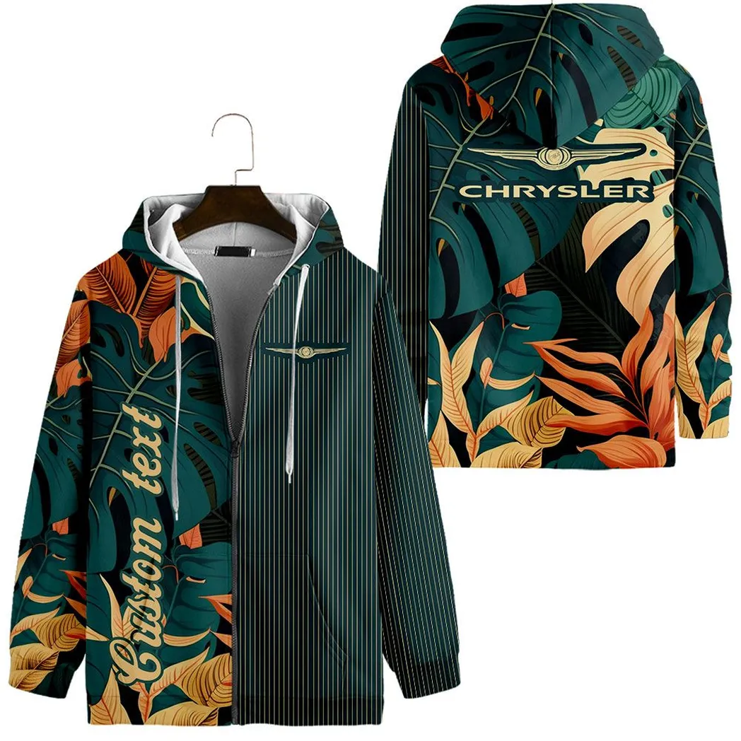 chrysler vintage zip hoodie custom all over print car434041725245