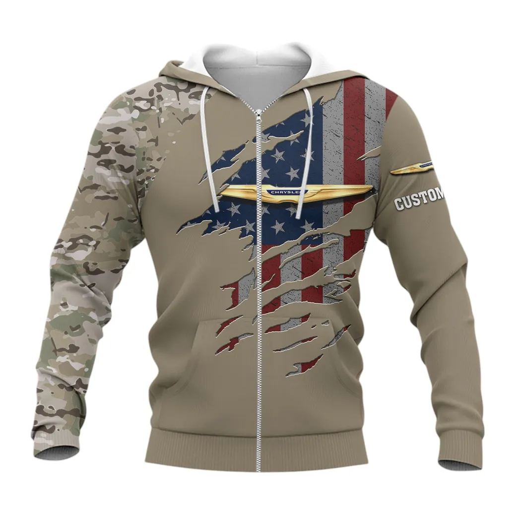 Chrysler Zipper Hoodie, Gift For Chrysler Lovers, Gift For Him, Husband, Boyfriend CAR46021725016-3