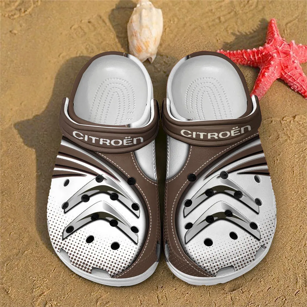 citroen crocs sandals for men women gift for citroen fan car181031525744 brown rmnrf