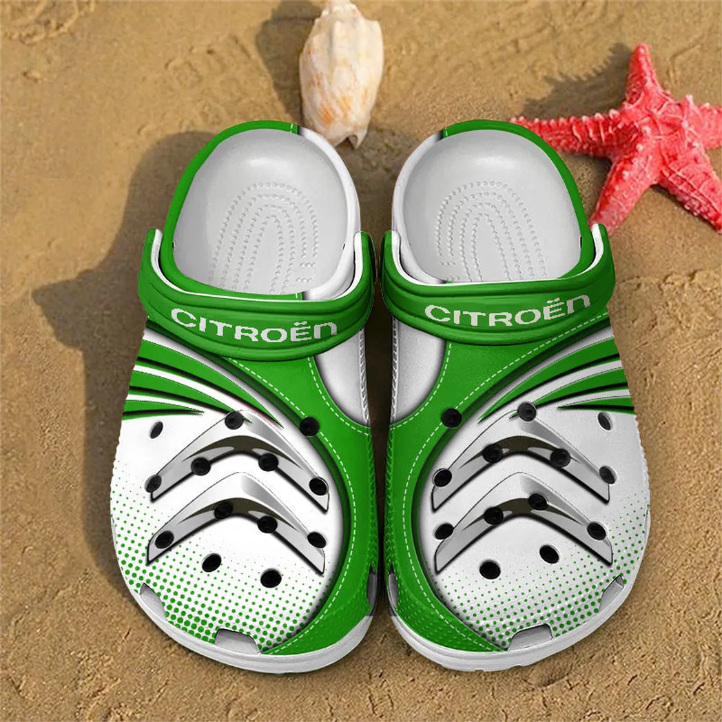 citroen crocs sandals for men women gift for citroen fan car181031525744 green 04j8q