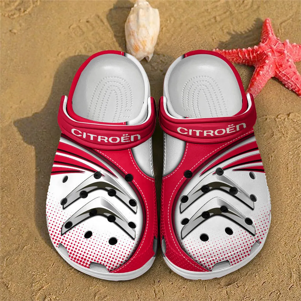 citroen crocs sandals for men women gift for citroen fan car181031525744 red smcdm
