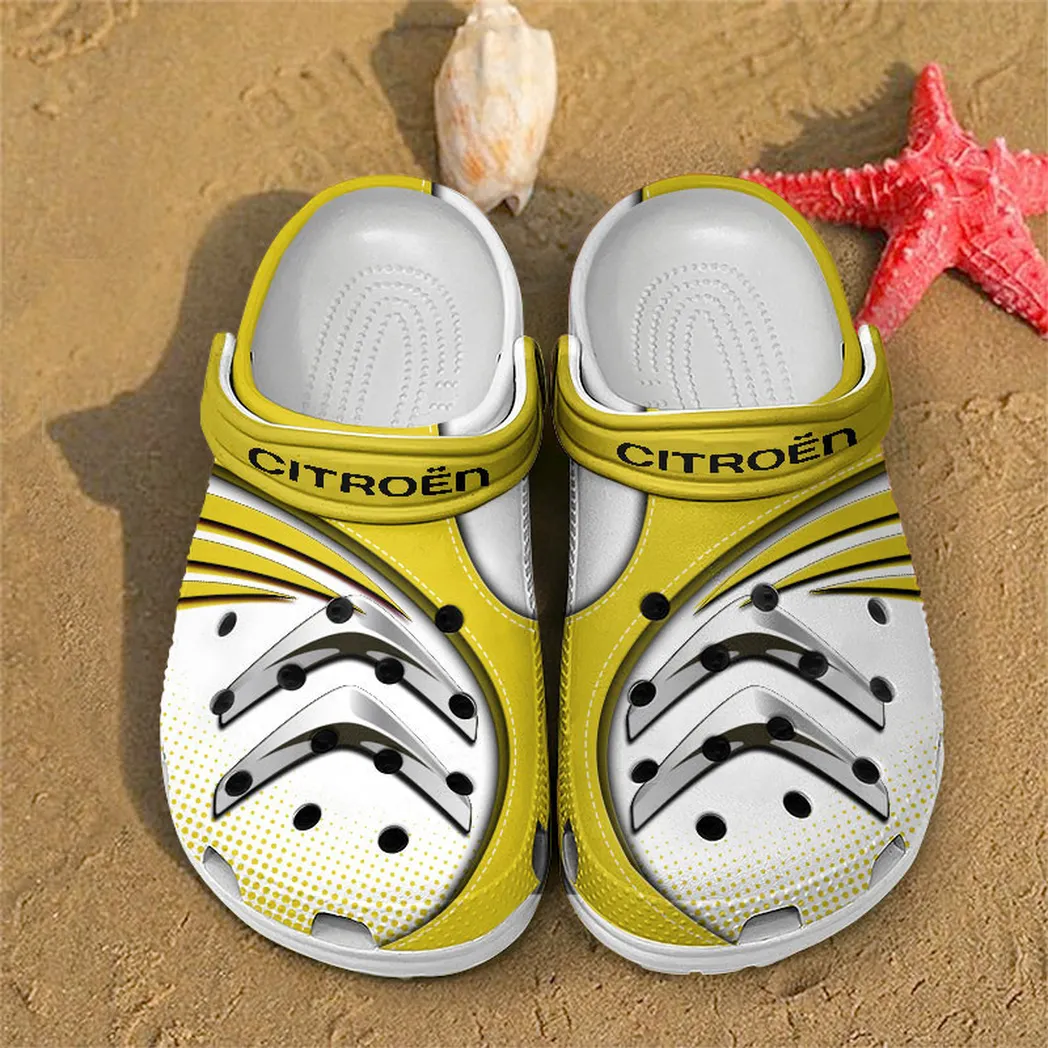 citroen crocs sandals for men women gift for citroen fan car181031525744 yellow hzdwe