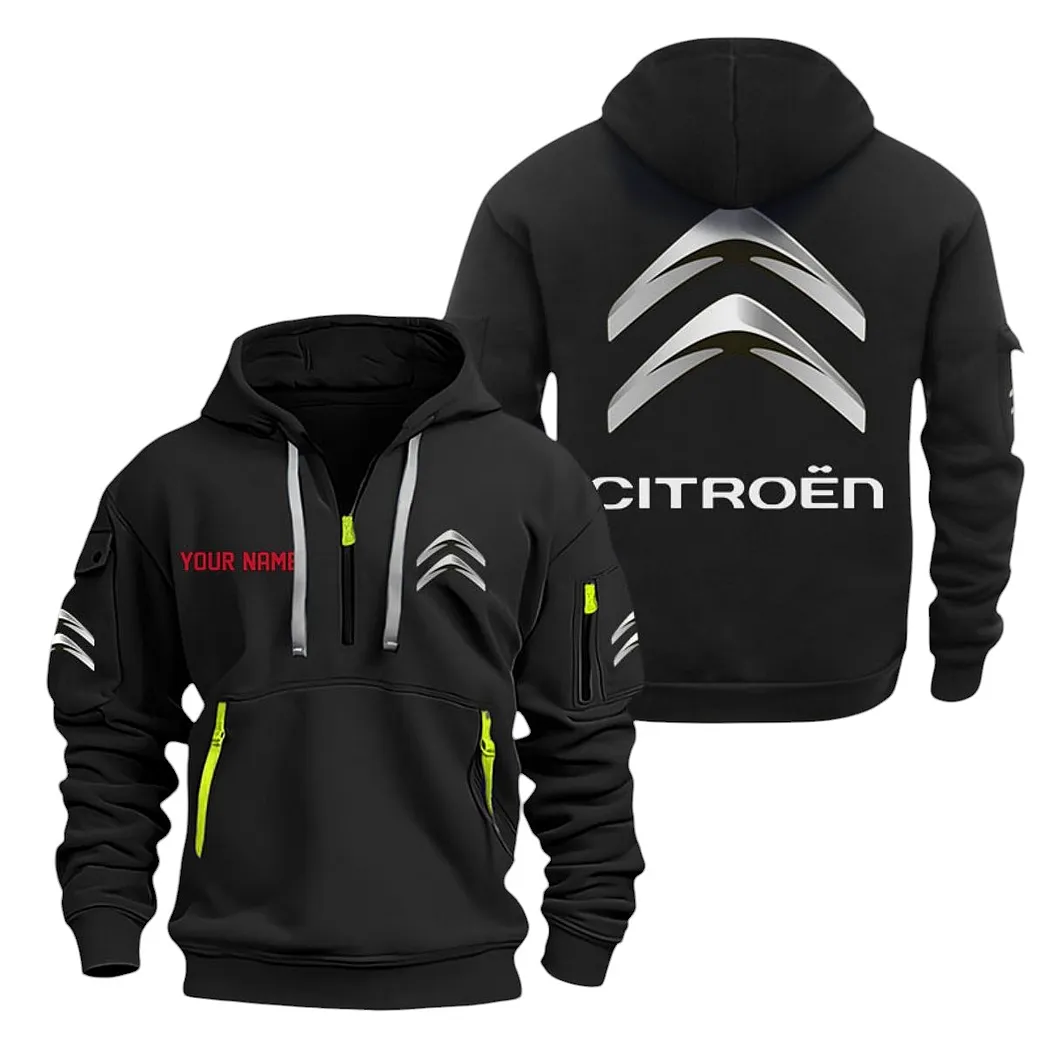 citroen half zip hoodie for men gift for citroen lovers car20022125754 black be64z