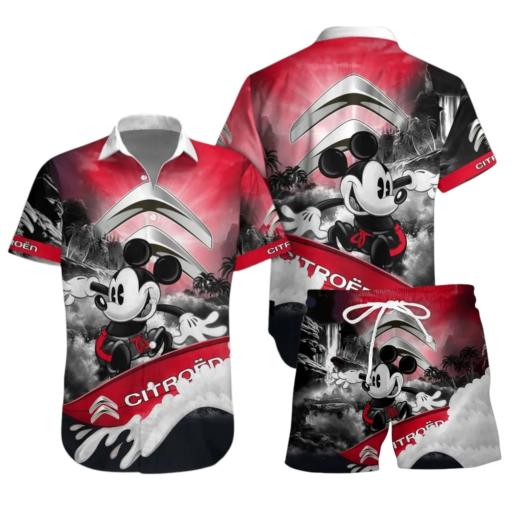 citroen hawaiian shirt set gift for citroen lovers gift for him husband boyfriend car53030625020 gkffb