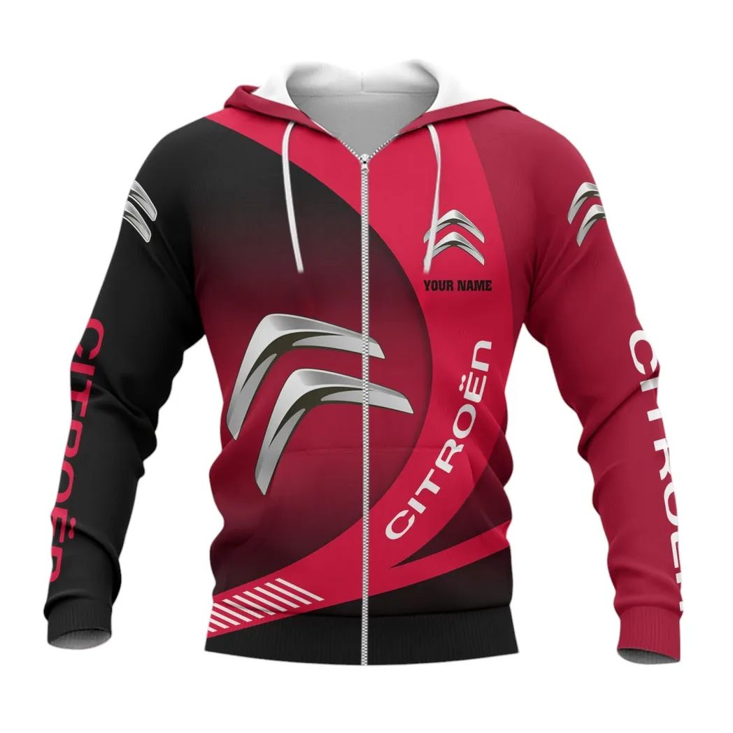 Citroen Zipper Hoodie, Gift For Citroen Lovers, Gift For Him, Husband, Boyfriend CAR7402222500