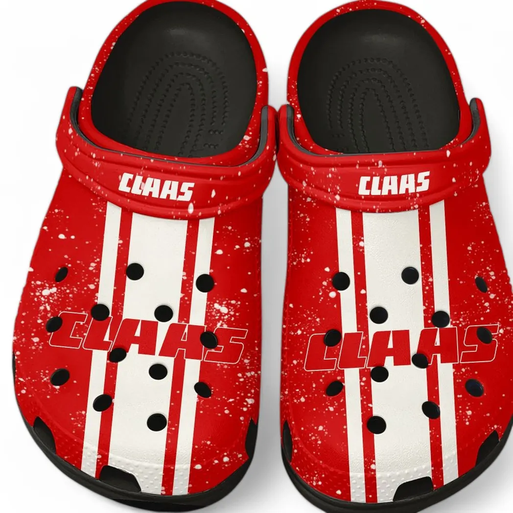 Claas Crocs, Gift For Claas Lovers, Gift For Him, Husband, Boyfriend CAR62022025017 - Black