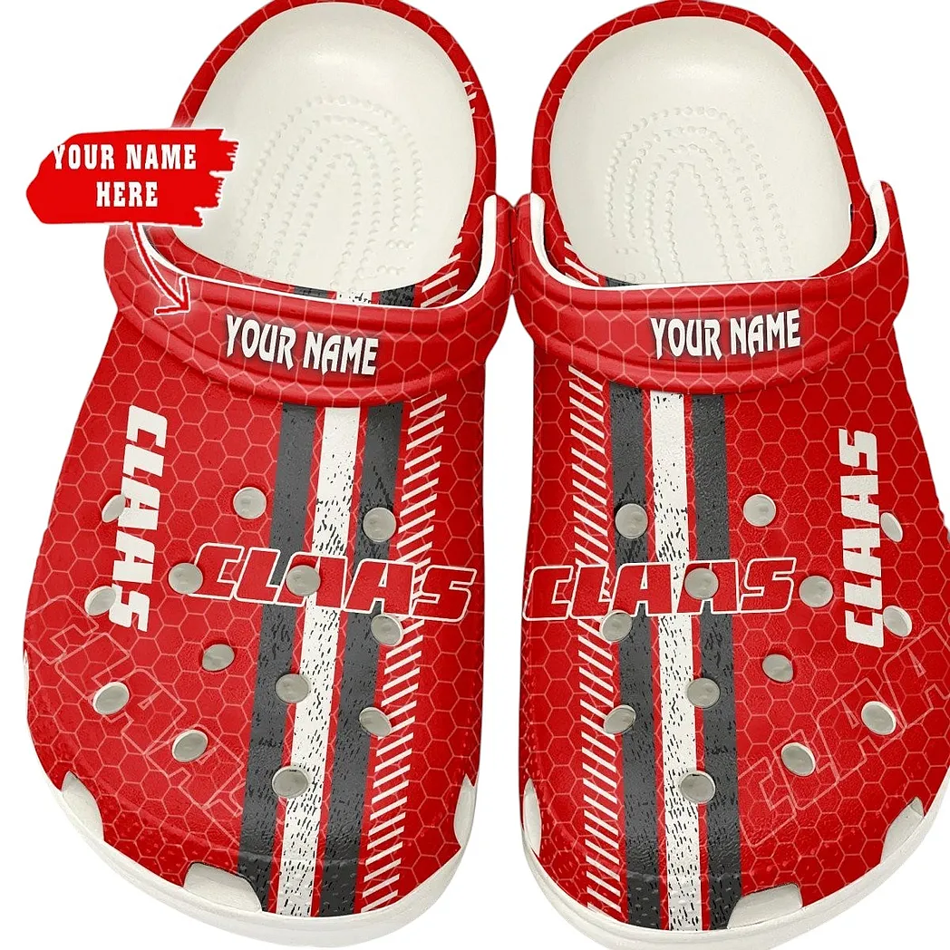 Claas Crocs Shoes Gift For Claas Lovers, Birthday Gift For Husband, Boyfriend CAR82022025578 - White