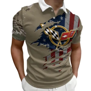 Corvette C5 Polo Shirt, All Over Print Shirt For Corvette C5 Lovers CAR340213022-2