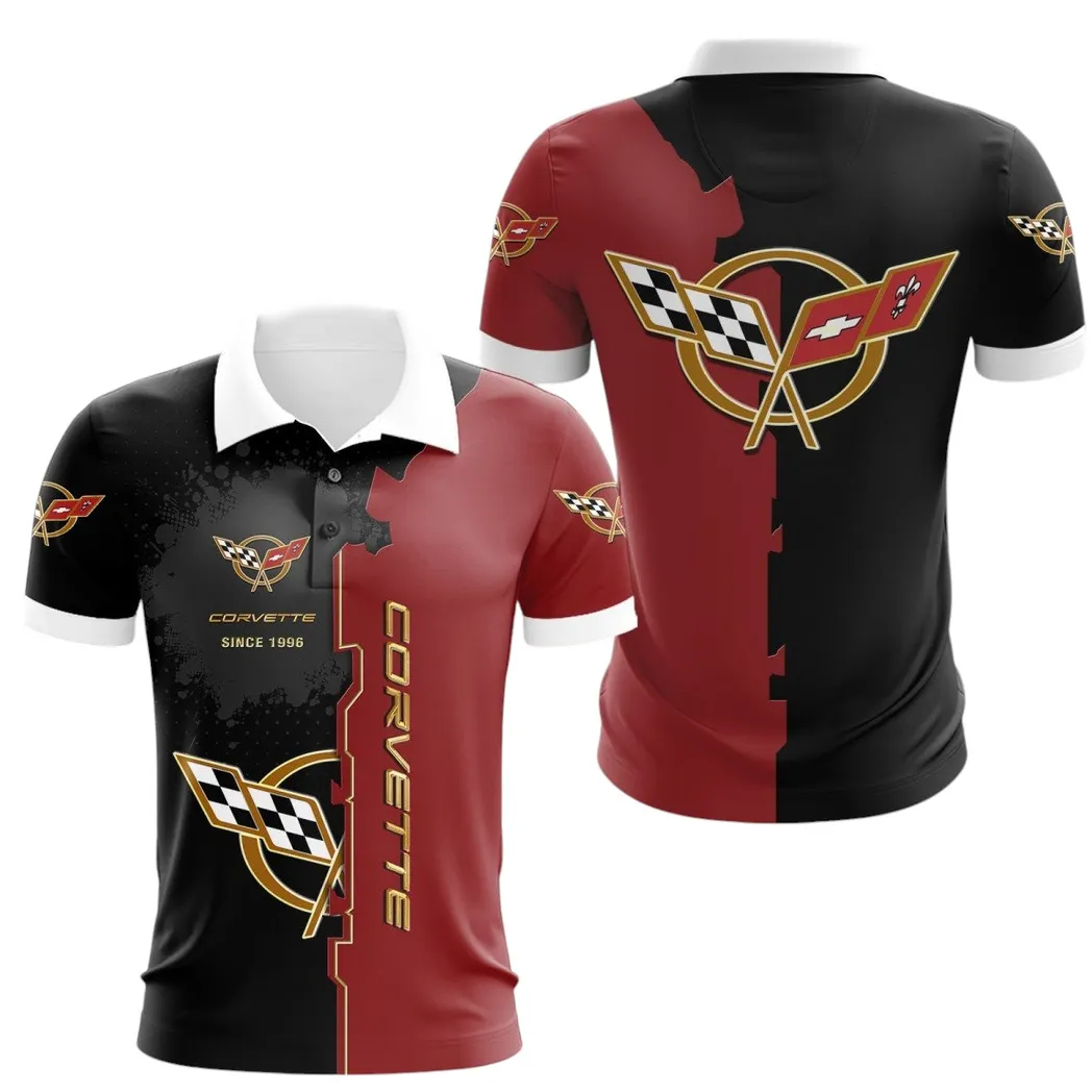 corvette c5 polo shirt gift for corvette c5 lovers gift for him husband boyfriend car44021725017 1 mqh6w